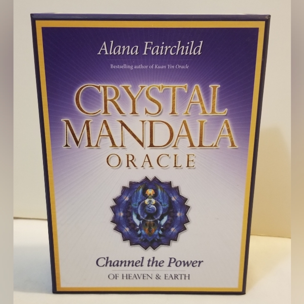 Crystal Mandala Oracle Deck By Alana Fairchild. 2020 Art. Fairycore.